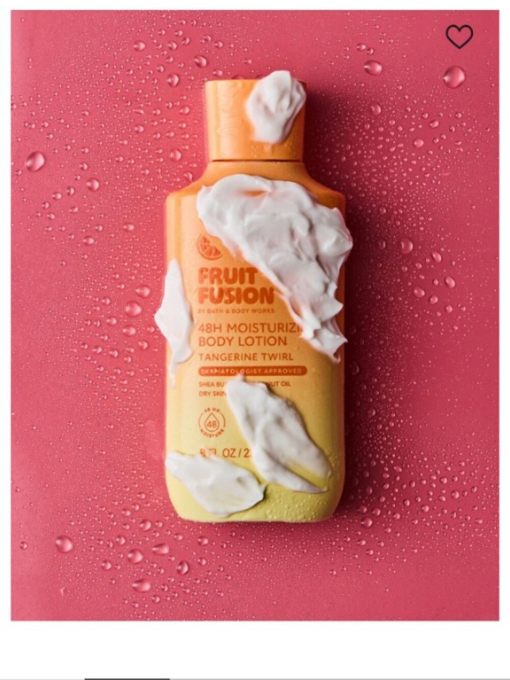🍊Bath & Body Works Fruit Fusion Tangerine Twirl Lotion - Orange, Yellow🍊